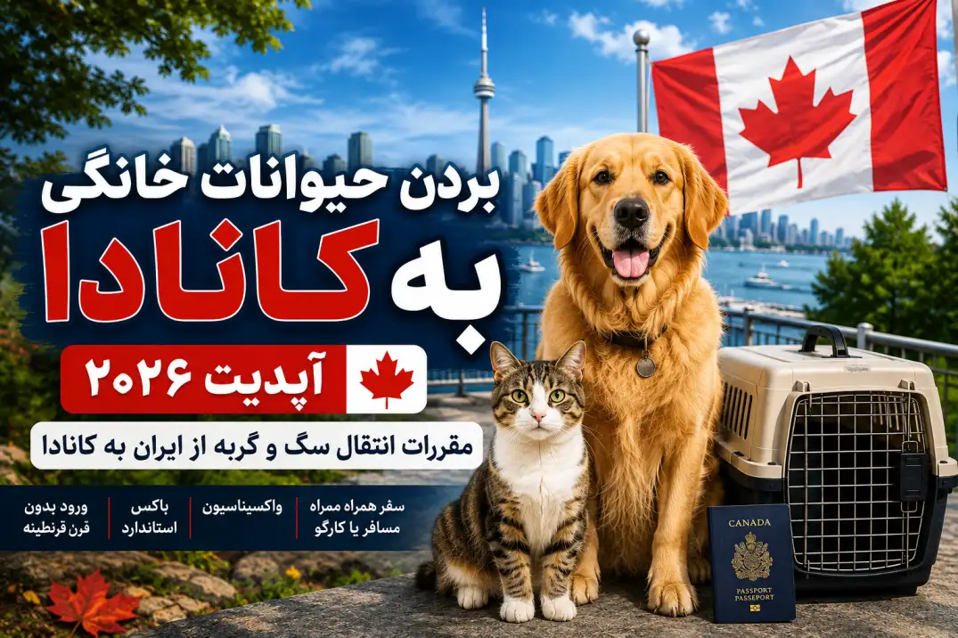 مهاجرت با پت به کانادا